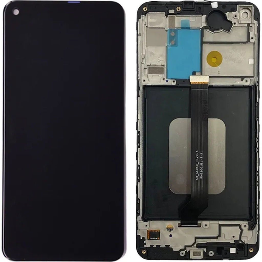 Samsung Galaxy A60 SM-A6060 Lcd Ekran Dokunmatik Çıtalı