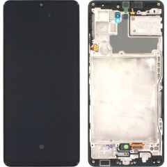 Samsung Galaxy M42 5G SM-M426 Lcd Ekran Dokunmatik Çıtalı