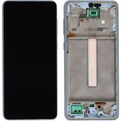 Galaxy A33 5G SM-A336 Lcd Ekran Dokunmatik Çıtalı Mavi