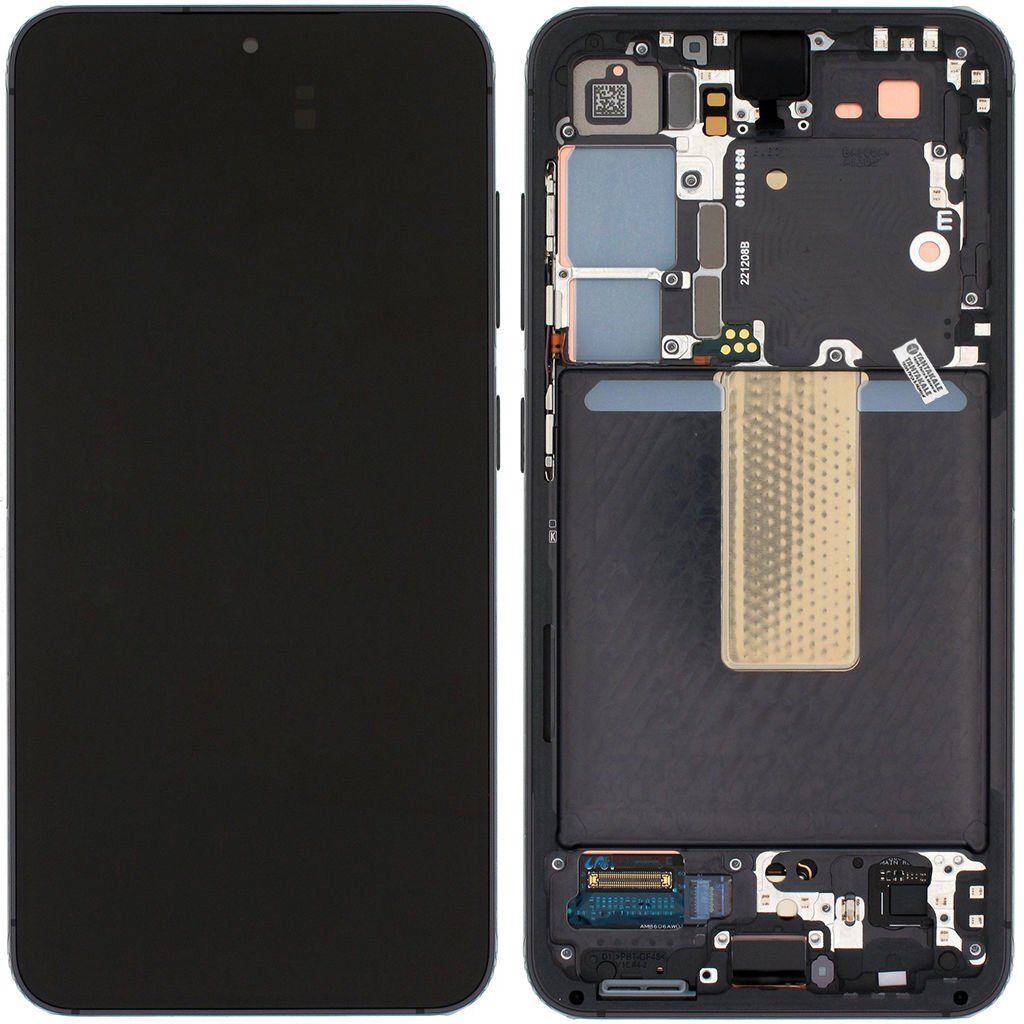 Samsung Galaxy S23 SM-S911 Lcd Ekran Dokunmatik Çıtalı Siyah