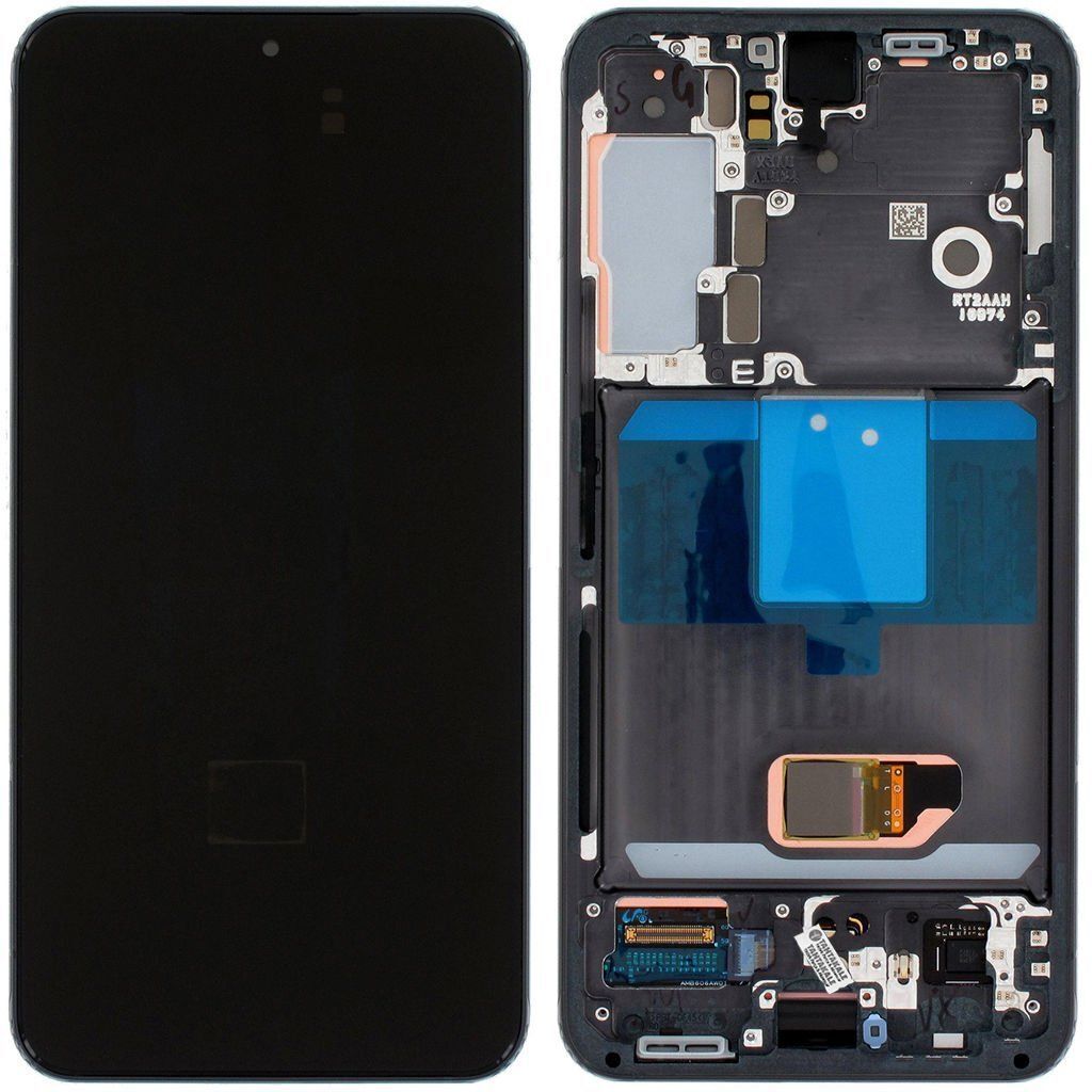 Samsung Galaxy S22 SM-S901 Lcd Ekran Dokunmatik Çıtalı Siyah