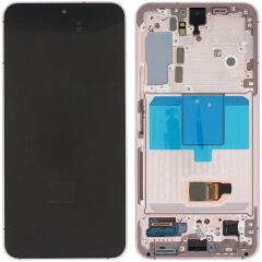 Samsung Galaxy S22 SM-S901 Lcd Ekran Dokunmatik Çıtalı Altın