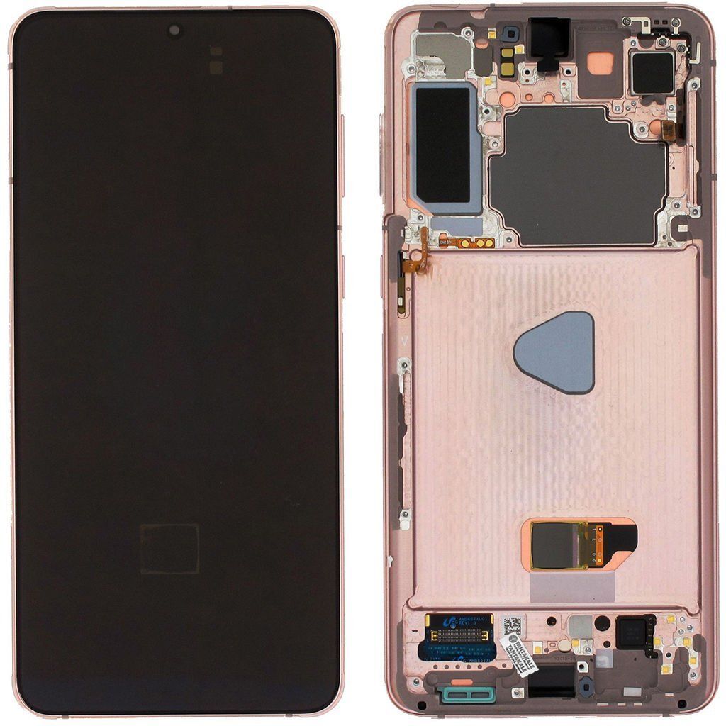 Samsung Galaxy S21 Plus 5G SM-G996 Lcd Ekran Dokunmatik Çıtalı Mor