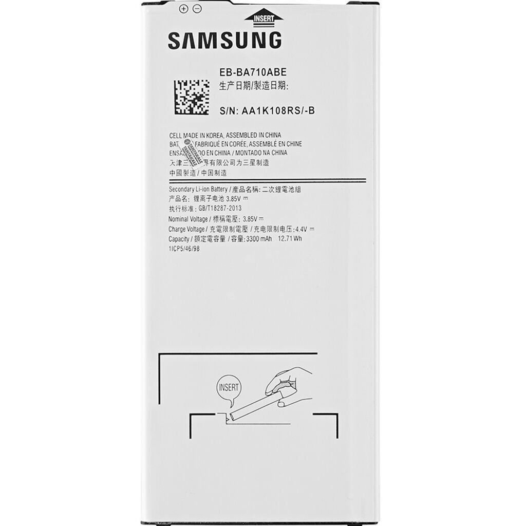 Samsung Galaxy A7 2016 SM-A710 Batarya Pil - Orjinal