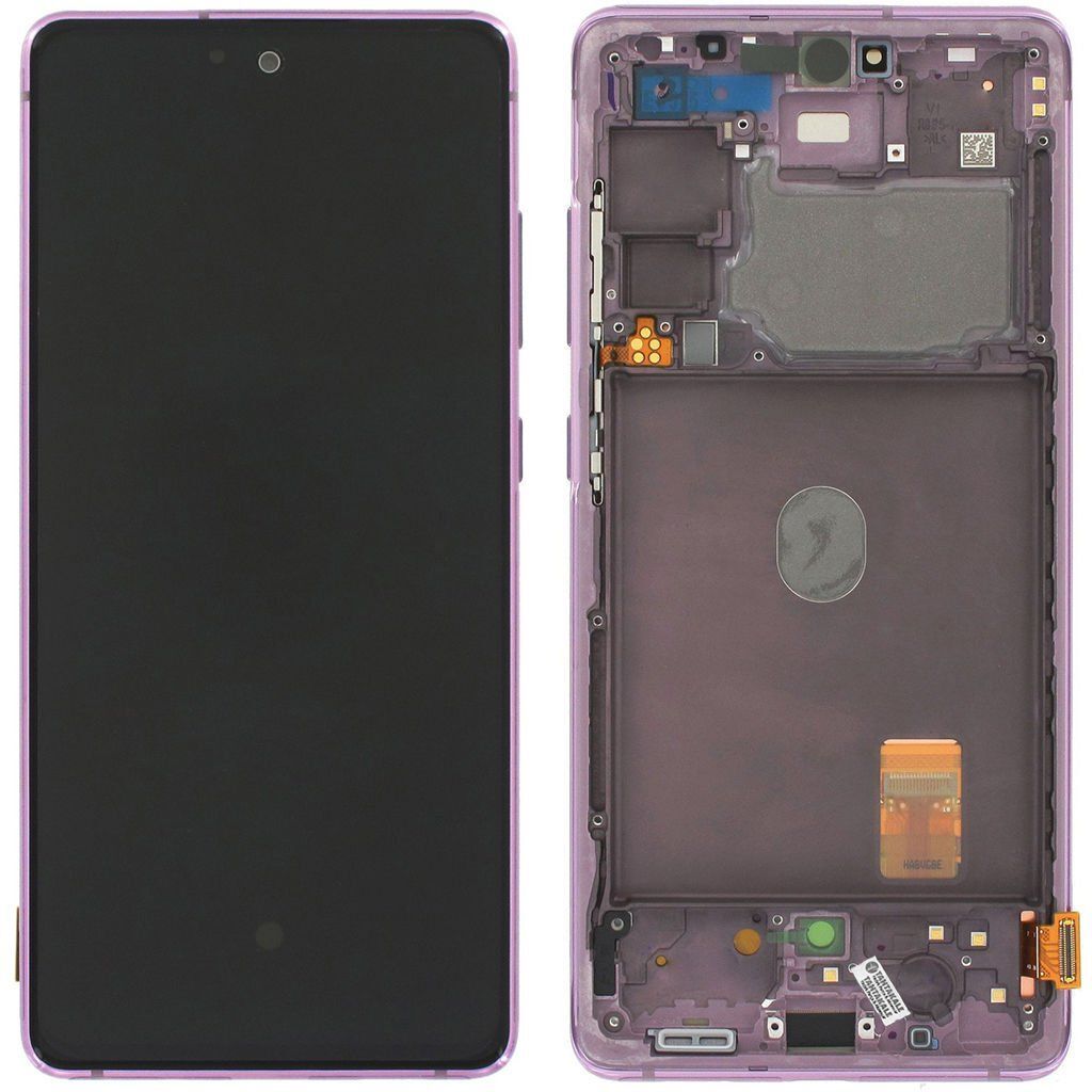 Samsung Galaxy S20 FE 5G SM-G781 Lcd Ekran Dokunmatik Çıtalı Mor