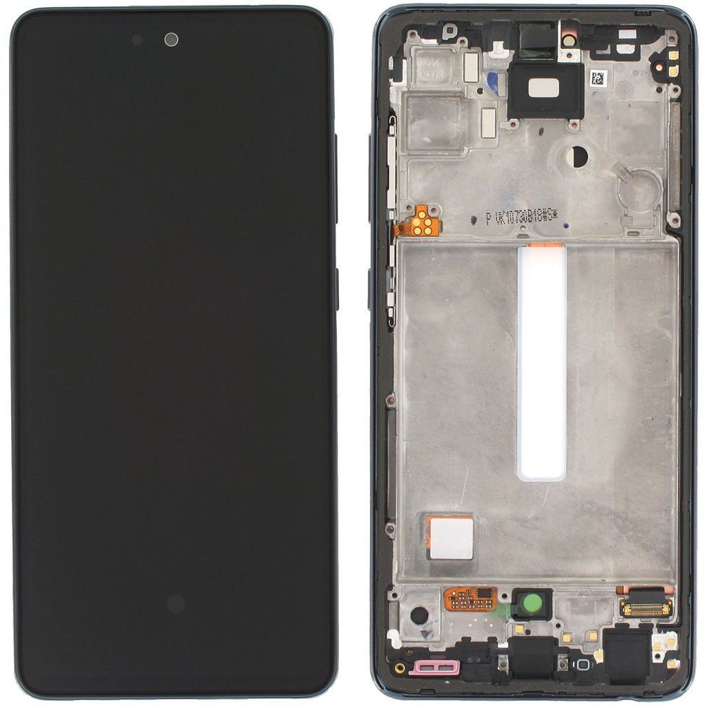 Samsung Galaxy A52s 5G SM-A528 Lcd Ekran Dokunmatik Çıtalı Siyah