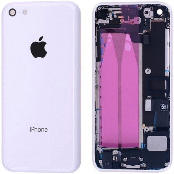 İphone 5C Kasa Full Dolu Beyaz