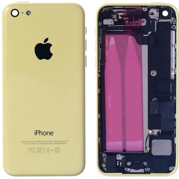 İphone 5C Kasa Full Dolu Sarı