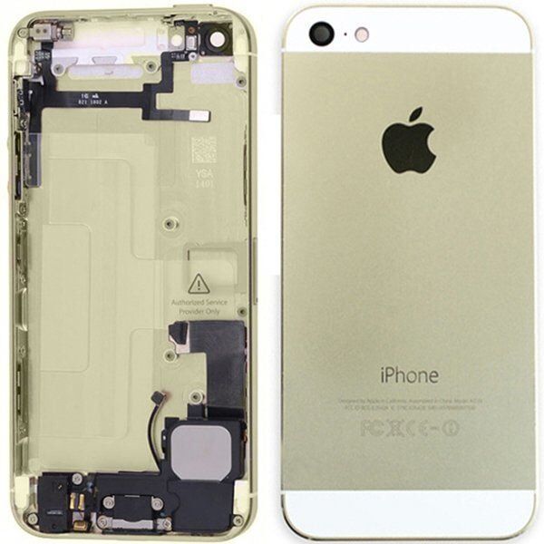 İphone 5 Kasa Full Dolu Gold Altın