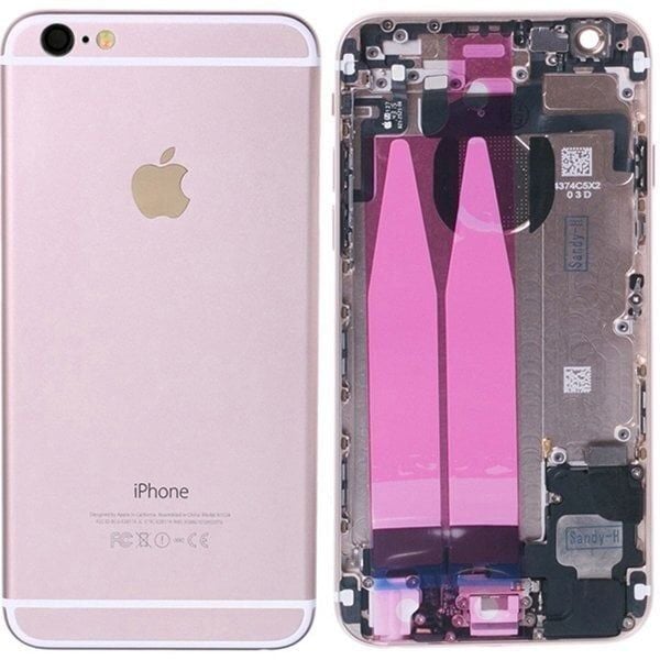 İphone 6 Kasa Full Dolu Rose Gold Pembe