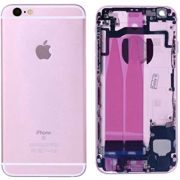 İphone 6S Kasa Full Dolu Rose Gold Pembe