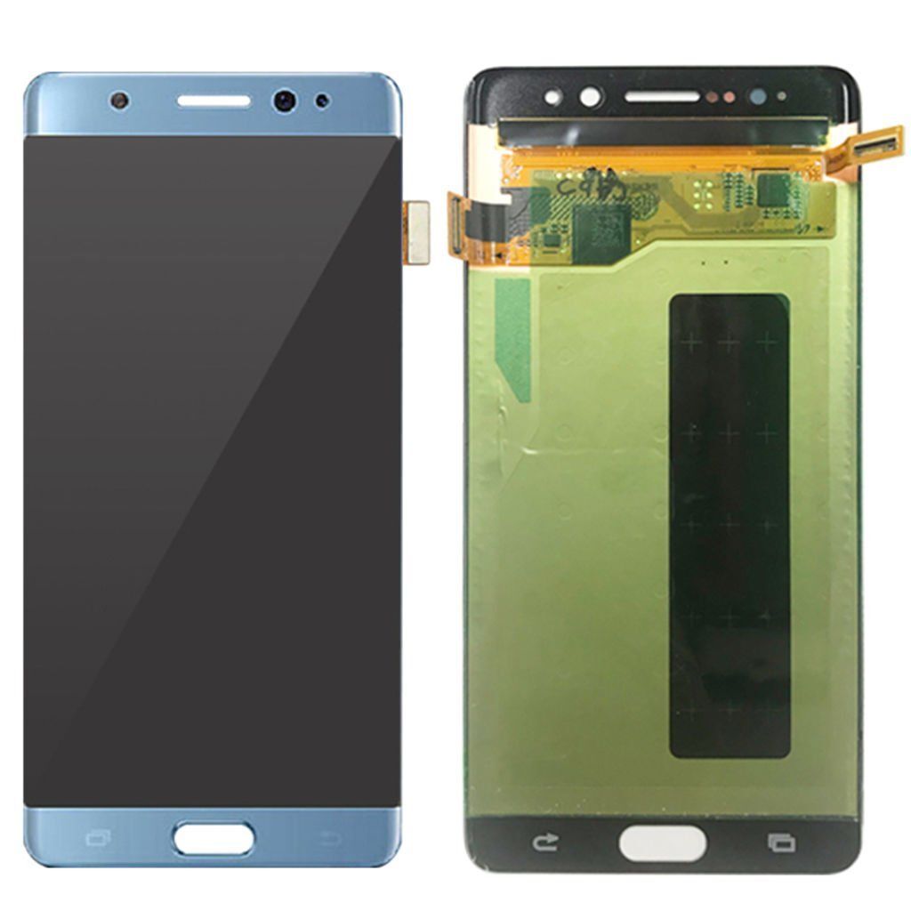 Samsung Galaxy Note FE SM-N935 Lcd Ekran Dokunmatik Mavi