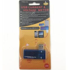 Dr.Charger Usb Akım Voltmetre Amper Ölçer