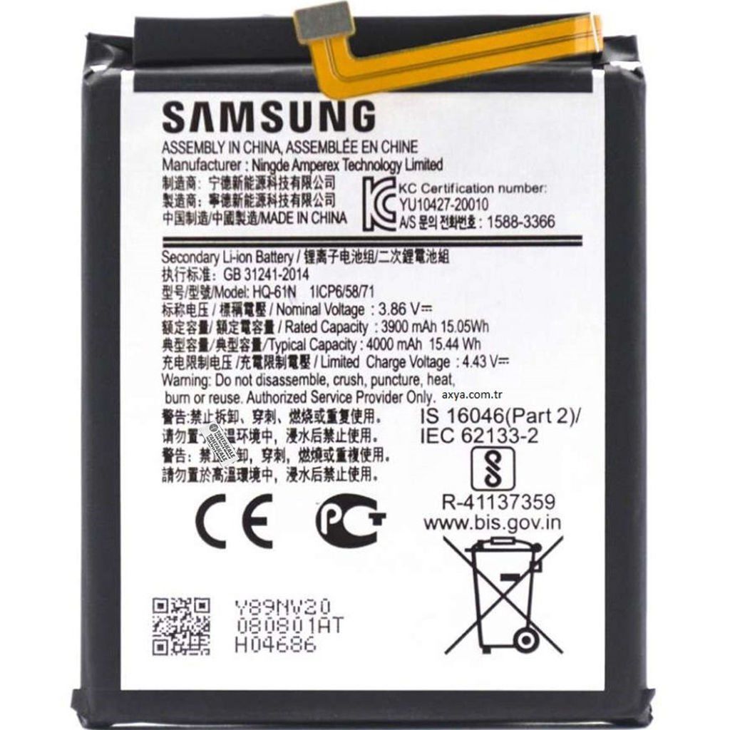 Samsung Galaxy M01 SM-M015 Batarya Pil - Orijinal