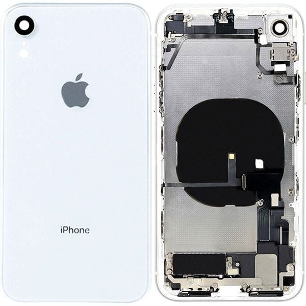 İphone XR Kasa Full Dolu Beyaz