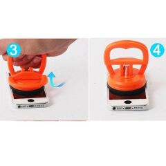 Cam Taşımak İçin Mavi Vantuz